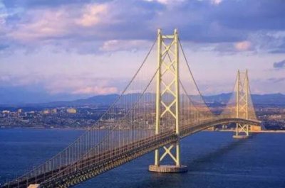 ​世界主跨最长的十大悬索桥：明石海峡大桥夺得冠军