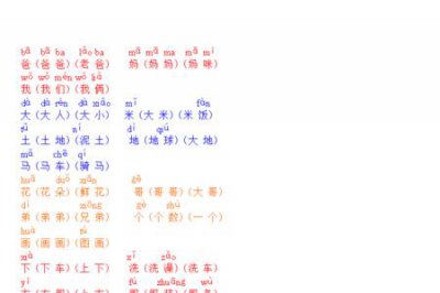 ​些组词一年级