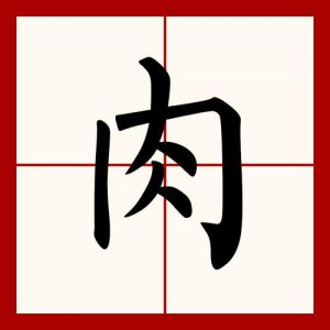 ​肉的拼音怎么写（肉的读音）