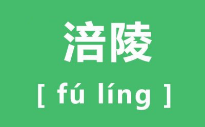 ​涪读音（涪怎么读）