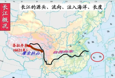 ​长江的长度是多少,长江的长度是多少千米
