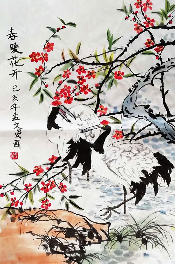春天来了绘画作品简单又好看（少儿绘画大赛优秀作品赏析）(4)