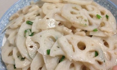 清炒藕片怎么做又白又好吃