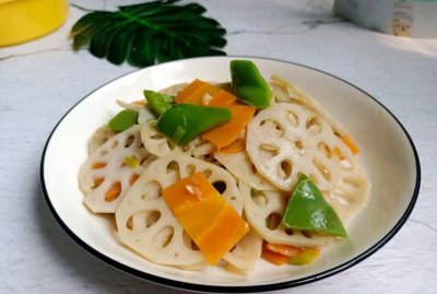 ​清炒藕片怎么做,清炒藕片的家常做法