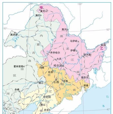 我国东部、西部、中部、东北地区指哪些地方