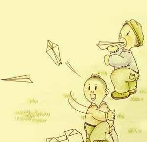 纸飞机 哈气，为什么对纸飞机哈气能飞得更远初中物理简答题？图3