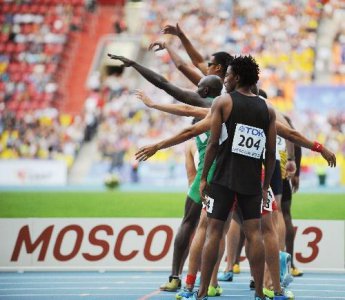 ​男子4x400接力，世界纪录