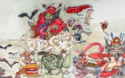 ​钟馗捉鬼的故事家喻户晓