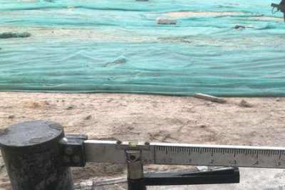 ​水泥搅拌桩泥浆比重计使用方法
