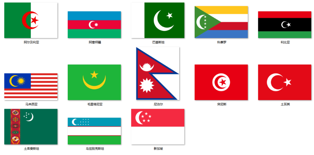 所有国旗都是长方形吗_形状结构颜关于国旗的知识