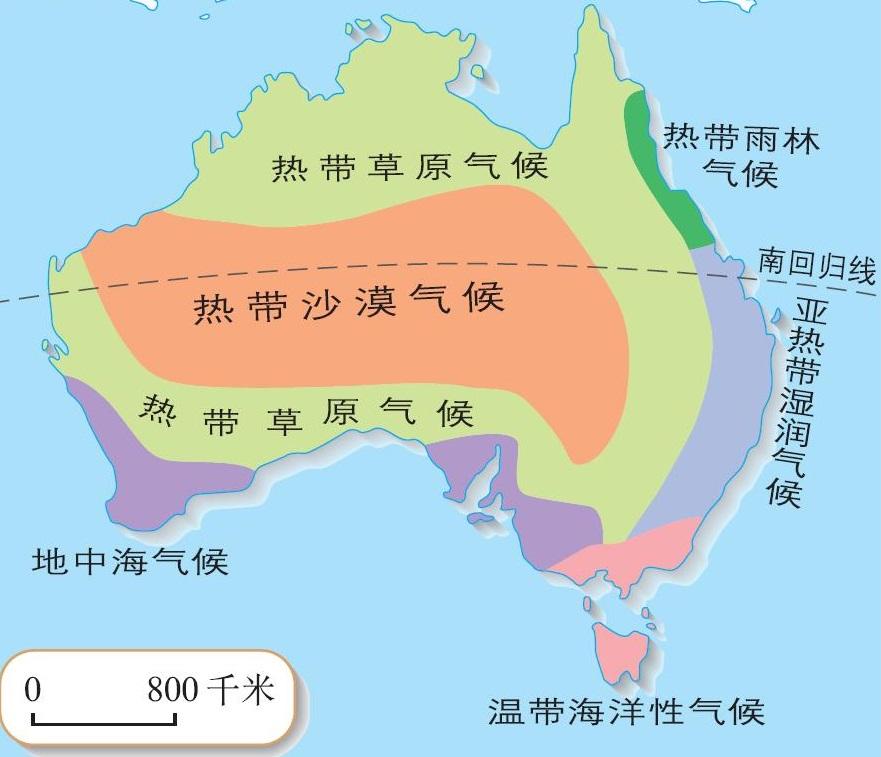 澳大利亚城市和人口主要分布在什么地区（澳大利亚城市主要分布在哪里）