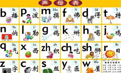 ​声母表和韵母表