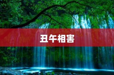 ​丑午相害说的是什么