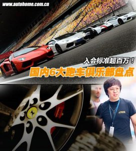 ​入会标准超百万 国内6大超跑俱乐部盘点