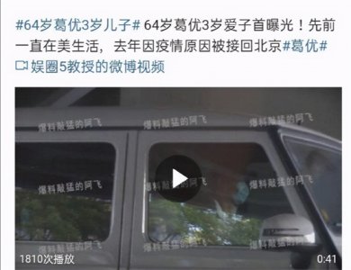 ​葛优的老婆是谁（葛优妻子贺聪：长得不漂亮，又爱吃醋，34年无儿女，却一直被