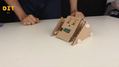​创意纸板DIY，教你如何制作一个简单的机器人玩具（图解）