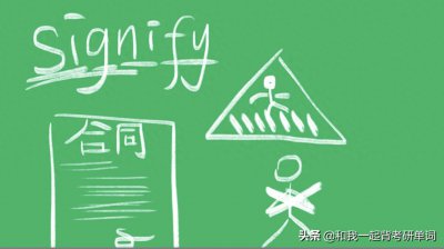 ​signify什么意思