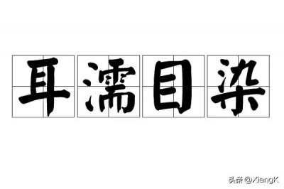 ​耳什么目染 一天一成语:耳濡目染