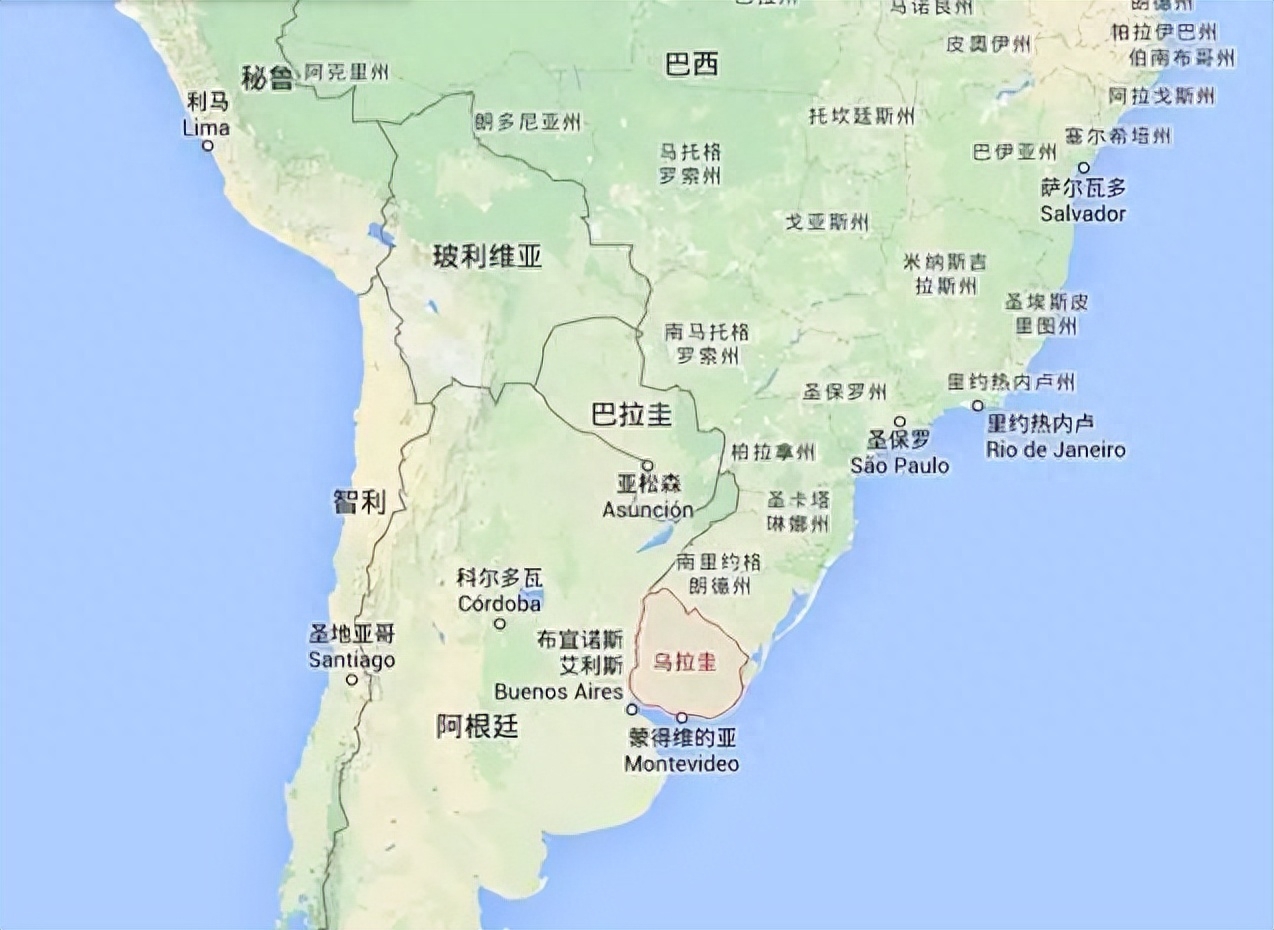 乌拉圭是哪个洲的国家（乌拉圭国家简介概况）-