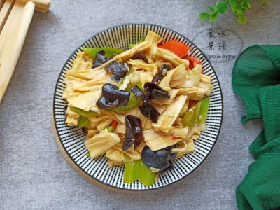 ​干腐竹怎么快速泡开？多做这一步，腐竹劲道有韧劲