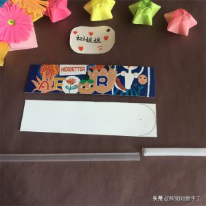 ​1根吸管和2个纸片就能做出最简单的竹蜻蜓