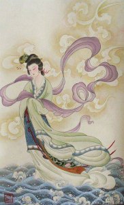 ​洛神赋带拼音原文 洛神赋原文带注音