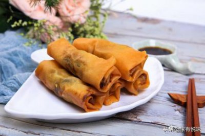 ​春卷馅料怎么配才好吃(做春卷有哪些好吃的馅料)