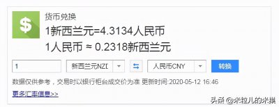 ​1纽币多少人民币（1纽币合多少人民币）