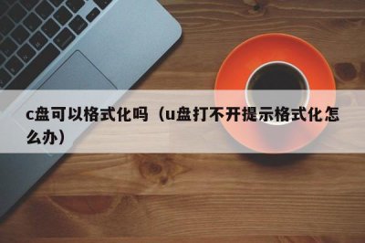 ​c盘可以格式化吗（u盘打不开提示格式化怎么办）