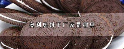 ​奥利奥饼干的厂家 奥利给饼干在哪买