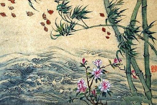 解落三秋叶能开二月花写的是什么自然现象