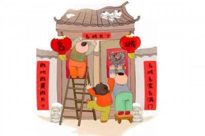 ​贴春联上联贴左还是右 贴春联的由来和寓意