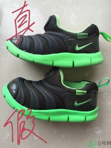 毛毛虫鞋真假区分 婴儿耐克毛毛虫鞋真假区分对比图