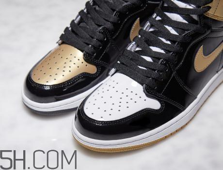air jordan 1 top3黑金鸳鸯配色上脚效果好看吗？