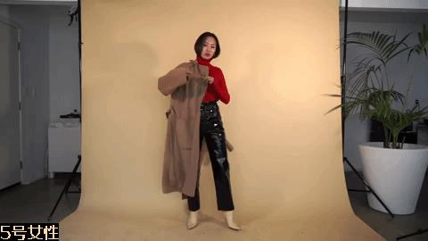 高领毛衣搭配女图片 16种风格任你挑