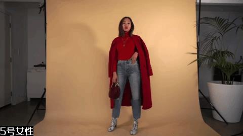 高领毛衣搭配女图片 16种风格任你挑