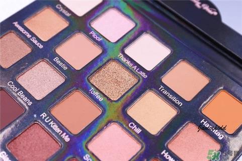 violet voss眼影盘色号_violet voss眼影盘试色图