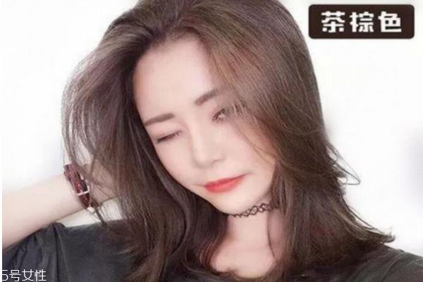 偏冷色系颜色头发图片 适合黄皮的发色