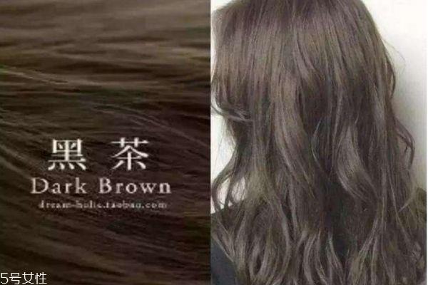 偏冷色系颜色头发图片 适合黄皮的发色