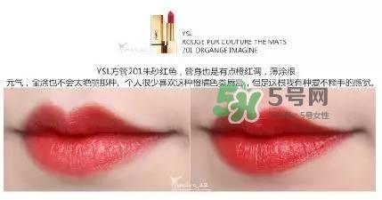 ysl方管口红色号大全_ysl方管口红试色大全