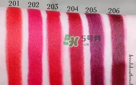 ysl方管口红色号大全_ysl方管口红试色大全