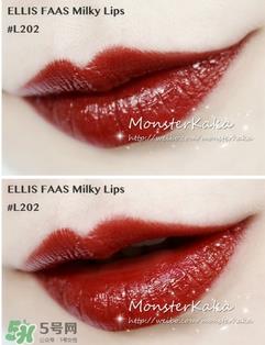 ellis faas子弹头液体唇膏色号_试色图