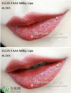ellis faas子弹头液体唇膏色号_试色图