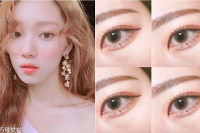 ​如何画伪素颜眼妆 韩妞无辜清纯系眼妆
