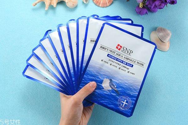 snp面膜的作用是什么 韩国药妆销量第一