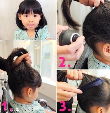 宝宝丸子头怎么扎 女宝宝丸子头步骤图