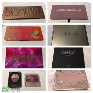 九盘网红眼影盘试色评测 网红眼影盘推荐