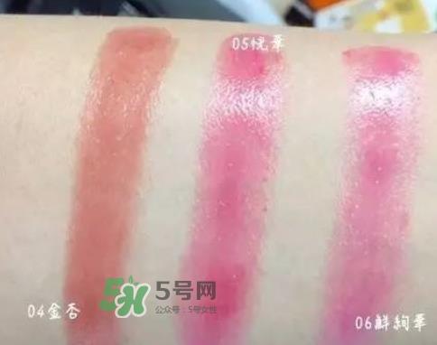 SUQQU2017年秋冬新款光影滋润唇膏试色_色号