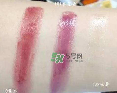 SUQQU2017年秋冬新款光影滋润唇膏试色_色号