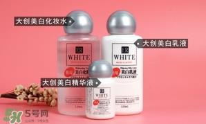 大创美白水乳成分 大创美白水乳可以擦脸吗